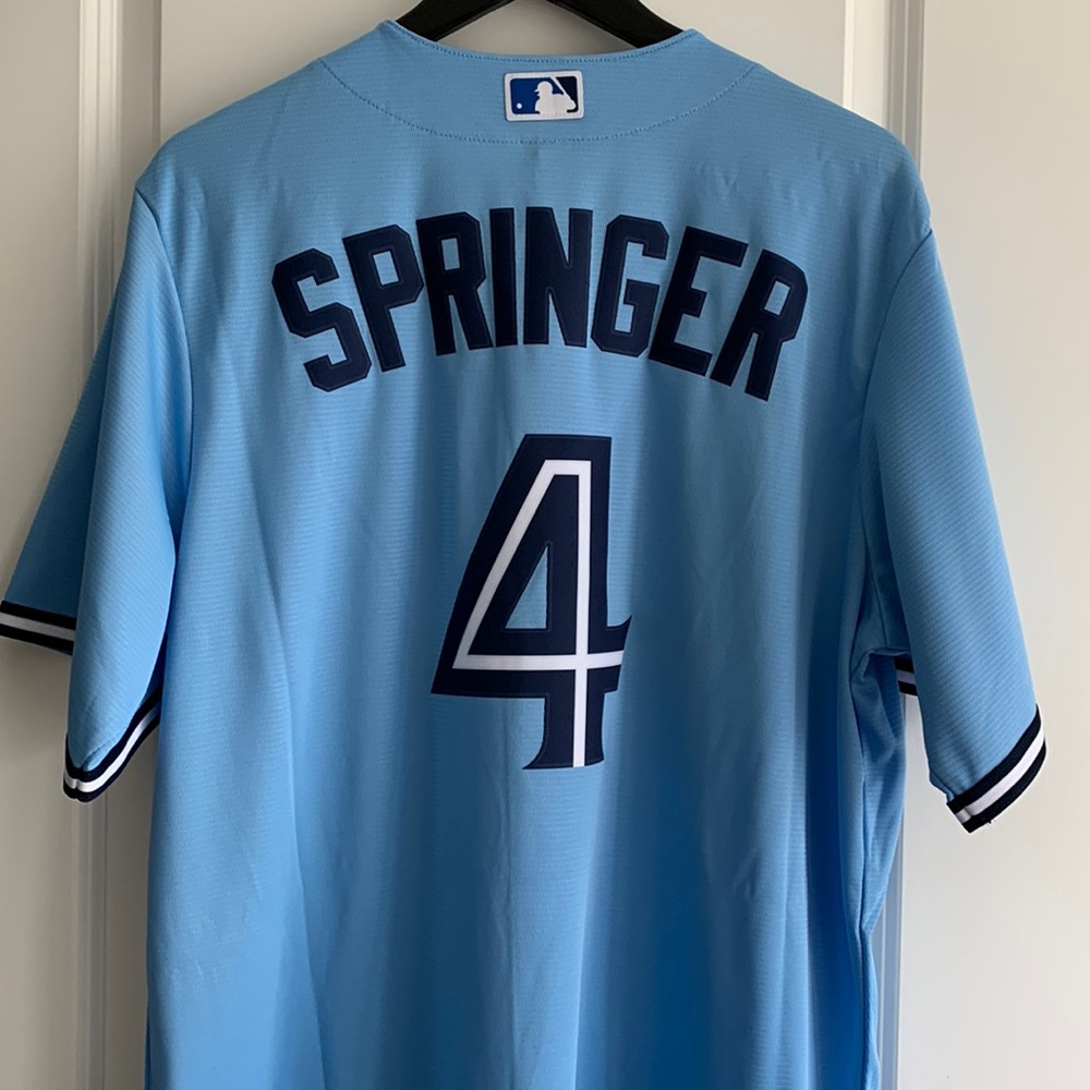 George Springer Nike Blue Jays Jersey